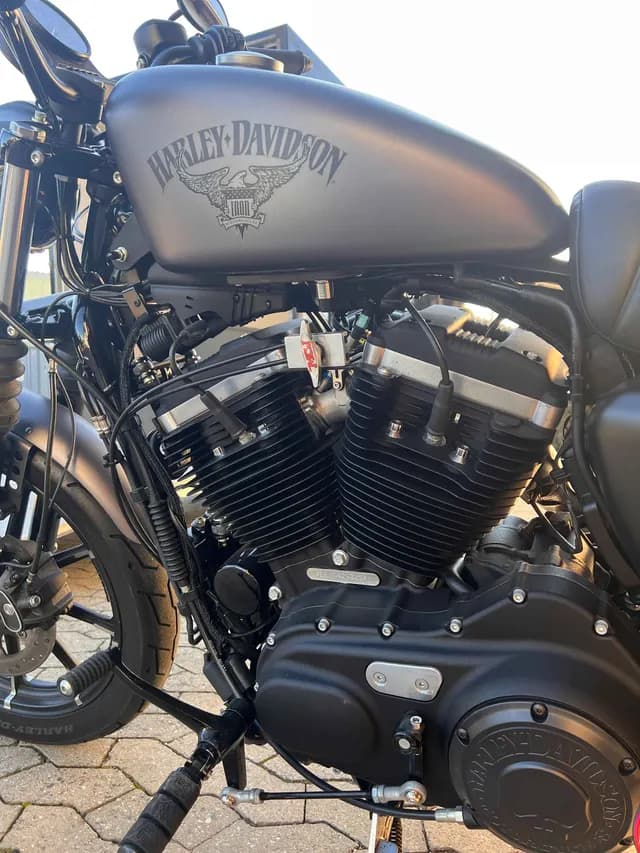 Harley-Davidson Sportster nach der Leistungssteigerung